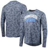 MSX by Michael Strahan Performance Camo Long Sleeve T-Shirt - Tennessee Titans T-shirts