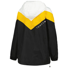 NHL Boston Bruins Tommy Hilfiger Women's Staci Half-Zip Windbreaker Jacket