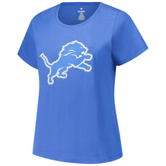 Aidan Hutchinson Women's Plus Size Fair Catch Name & Number Scoop Neck T-Shirt - Detroit Lions T-shirts