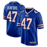 Christian Benford Game Jersey - Buffalo Bills Jerseys