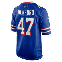 Christian Benford Game Jersey - Buffalo Bills Jerseys