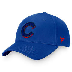 Royal Chicago Cubs Fanatics Fundamental Shadow Snapback Hat
