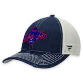 Navy Chicago White Sox Fanatics Heritage Trucker Snapback Hat
