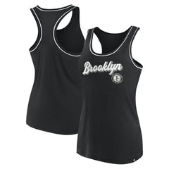 Fanatics Brooklyn Nets Women's Wordmark Logo Racerback Tank Top
