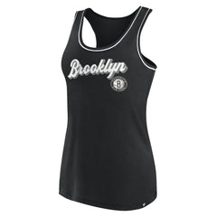 Fanatics Brooklyn Nets Women's Wordmark Logo Racerback Tank Top