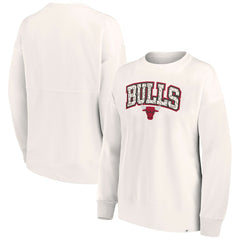 Fanatics Chicago Bulls Women's Tonal Leopard Pullover Sweatshirt