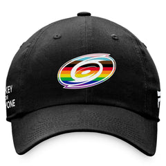 NHL Carolina Hurricanes Fanatics Team Logo Pride Adjustable Hat