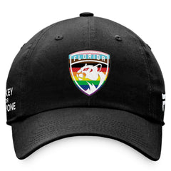 NHL Florida Panthers Fanatics Team Logo Pride Adjustable Hat