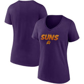 Fanatics Phoenix Suns Women's Hometown Collection On Fire V-Neck T-Shirt