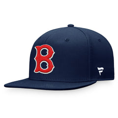 Navy Boston Red Sox Fanatics Cooperstown Collection Core Snapback Hat