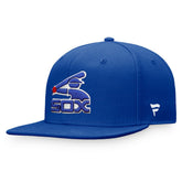 Royal Chicago White Sox Fanatics Cooperstown Collection Core Snapback Hat