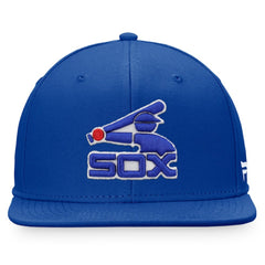 Royal Chicago White Sox Fanatics Cooperstown Collection Core Snapback Hat