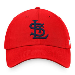 Red St. Louis Cardinals Fanatics Cooperstown Collection Core Adjustable Hat