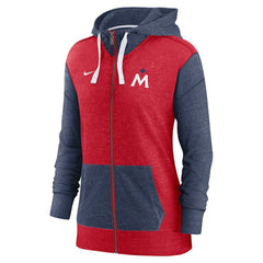Red Minnesota Twins Nike Women's Full-Zip Hoodie