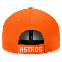 Orange Houston Astros Fanatics Cooperstown Collection Core Adjustable Hat