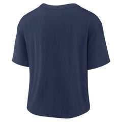 Navy/White Houston Astros Nike Women's Line Up High Hip Fashion T-Shirt