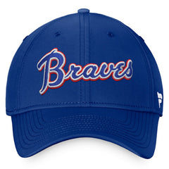 Royal Atlanta Braves Fanatics Cooperstown Core Flex Hat