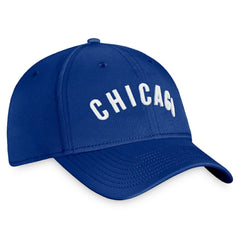 Royal Chicago Cubs Fanatics Cooperstown Core Flex Hat