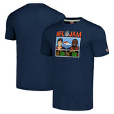 John Elway & Terrell Davis Homage Unisex NFL Jam Retired Tri-Blend T-Shirt - Denver Broncos T-shirts