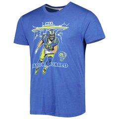Aaron Donald Homage Unisex NFL Blitz Player Tri-Blend T-Shirt - Los Angeles Rams T-shirts