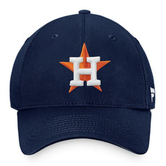 Navy Houston Astros Fanatics Core Adjustable Hat