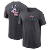 Anthracite Chicago White Sox Nike Americana T-Shirt