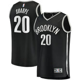 Fanatics Day'Ron Sharpe Brooklyn Nets Fast Break Replica Jersey