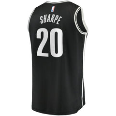 Fanatics Day'Ron Sharpe Brooklyn Nets Fast Break Replica Jersey