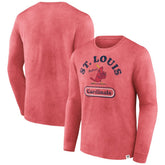 Red St. Louis Cardinals Fanatics Circus Catch Long Sleeve T-Shirt