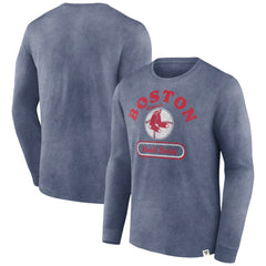 Navy Boston Red Sox Fanatics Circus Catch Long Sleeve T-Shirt