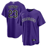 Purple Kris Bryant Colorado Rockies Nike Alternate Replica Player Jersey