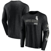 Black Chicago White Sox Fanatics High Whip Pitcher Long Sleeve T-Shirt