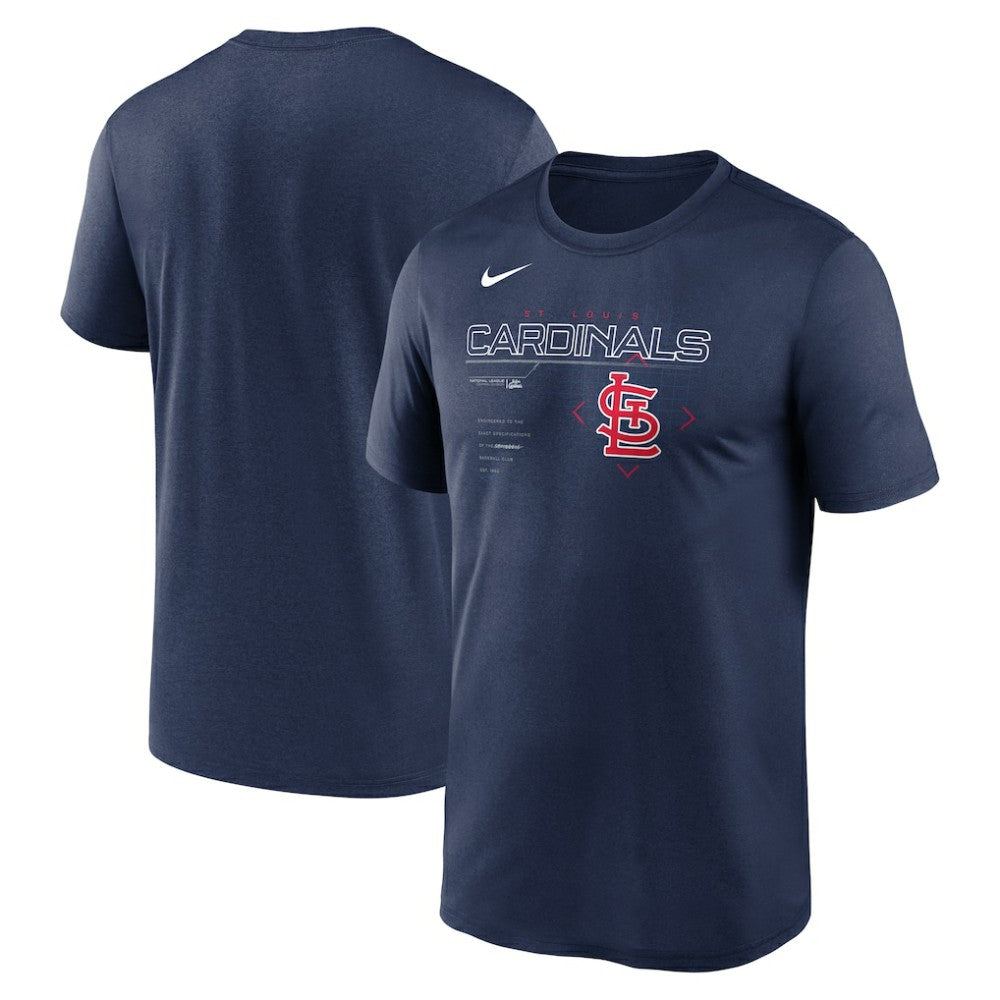Navy St. Louis Cardinals Nike Legend Game Plan T-Shirt
