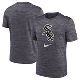 Black Chicago White Sox Nike Logo Velocity Performance T-Shirt
