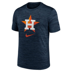 Navy Houston Astros Nike Logo Velocity Performance T-Shirt