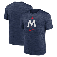 Navy Minnesota Twins Nike 2023 Logo Velocity Performance T-Shirt
