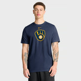 Navy Milwaukee Brewers Nike New Legend Dri-FIT T-Shirt