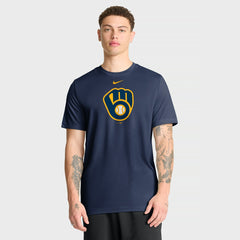 Navy Milwaukee Brewers Nike New Legend Dri-FIT T-Shirt