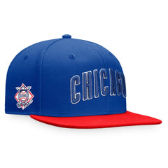 Royal/Red Chicago Cubs Fanatics Fundamental Two-Tone Fitted Hat