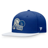Royal/White Los Angeles Dodgers Fanatics Heritage Patch Fitted Hat