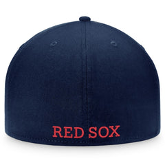 Navy Boston Red Sox Fanatics Heritage Patch Fitted Hat