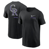 Black Colorado Rockies Nike Over the Shoulder T-Shirt