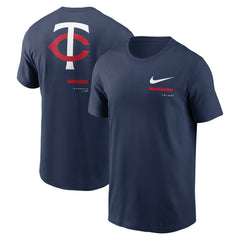 Navy Minnesota Twins Nike Over the Shoulder T-Shirt