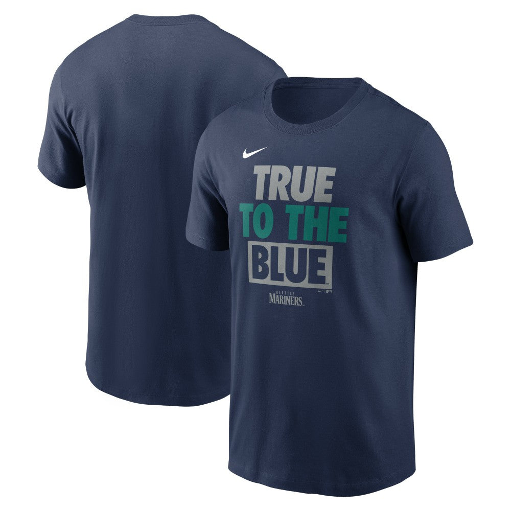 Navy Seattle Mariners Nike Rally Rule T-Shirt