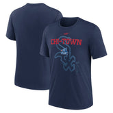 Navy Chicago White Sox Nike Rewind Retro Tri-Blend T-Shirt