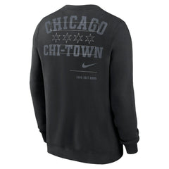 Black Chicago White Sox Nike Statement Ball Game Fleece Pullover Sweatshirt