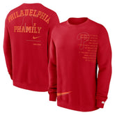 Red Philadelphia Phillies Nike Statement Ball Game Fleece Pullover Sweatshirt