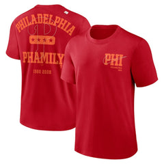 Red Philadelphia Phillies Nike Statement Game Over T-Shirt