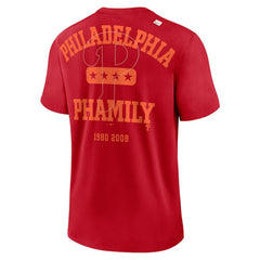 Red Philadelphia Phillies Nike Statement Game Over T-Shirt