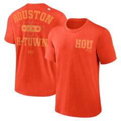 Orange Houston Astros Nike Statement Game Over T-Shirt